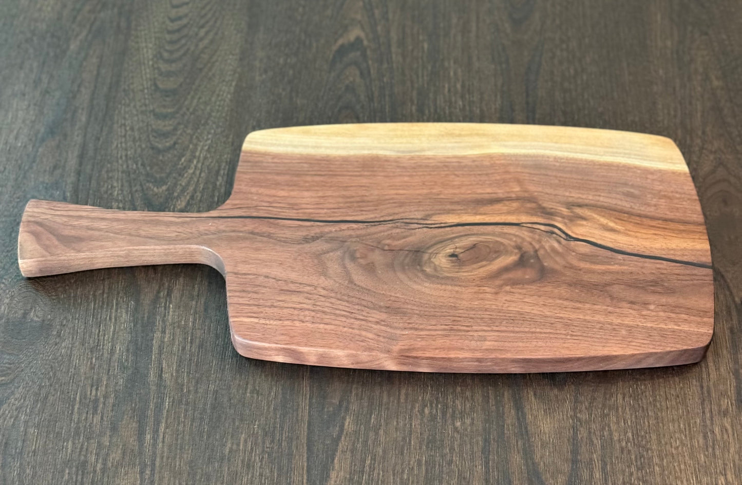 Black Walnut/ Black Epoxy Charcuterie Board