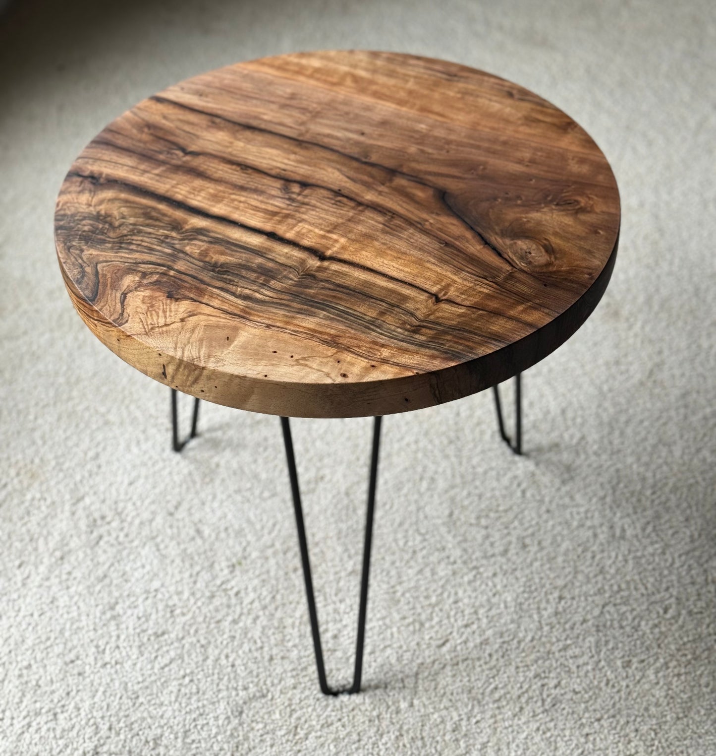 English Walnut End Table