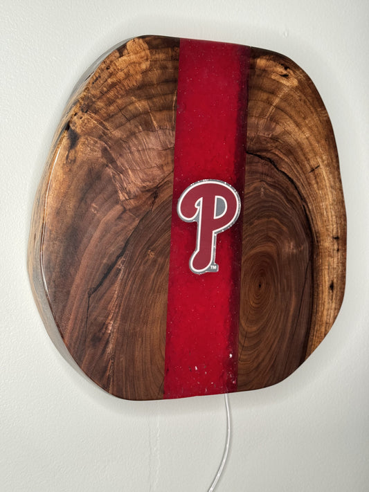 Handmade Phillies Wall Art