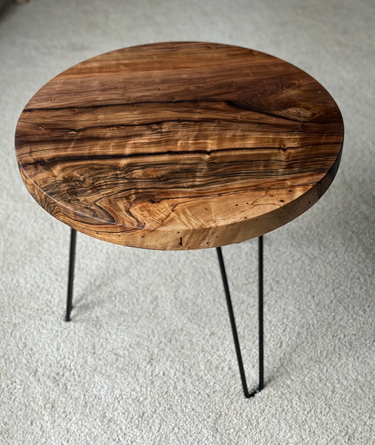 English Walnut End Table