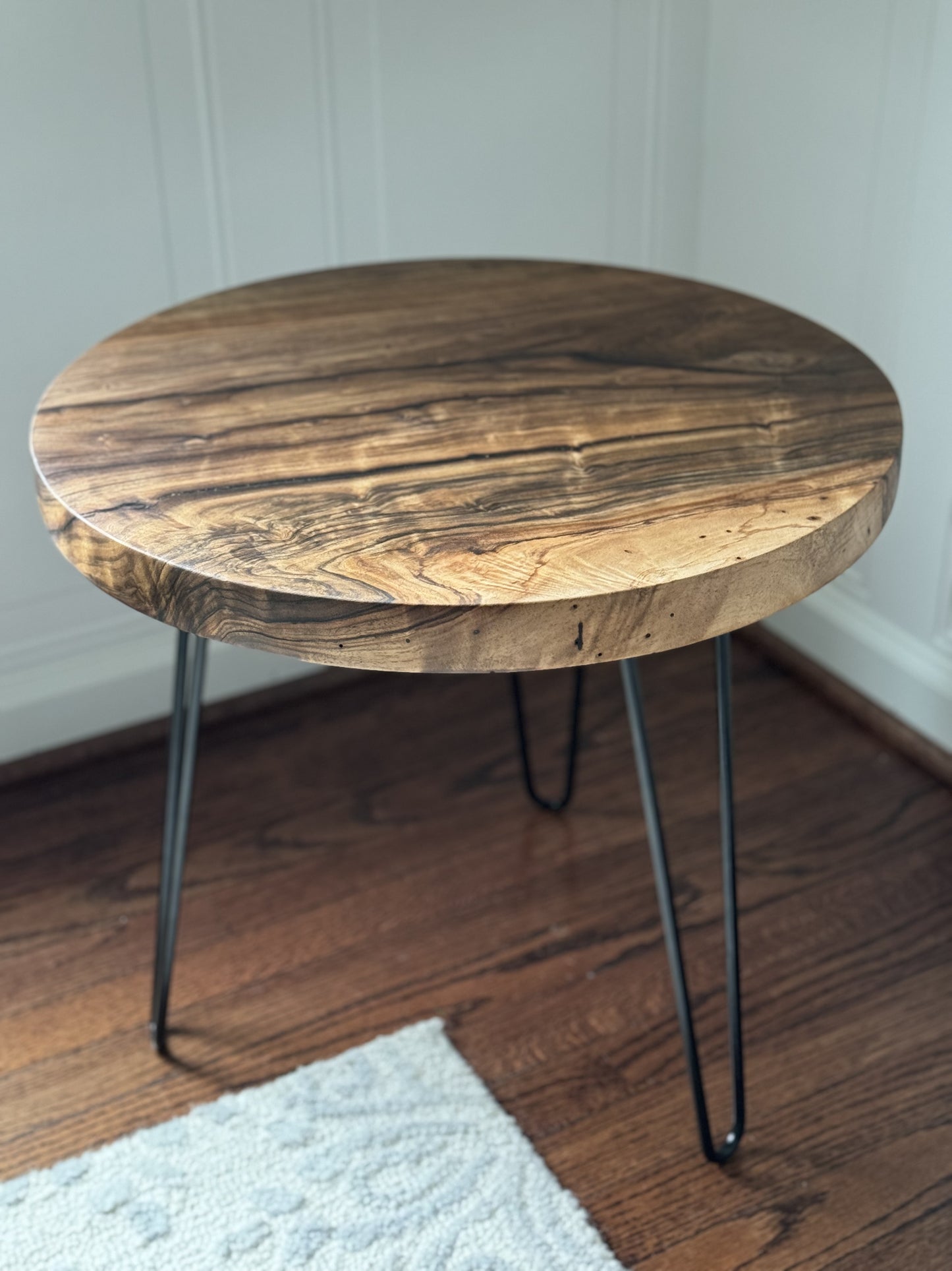 English Walnut End Table