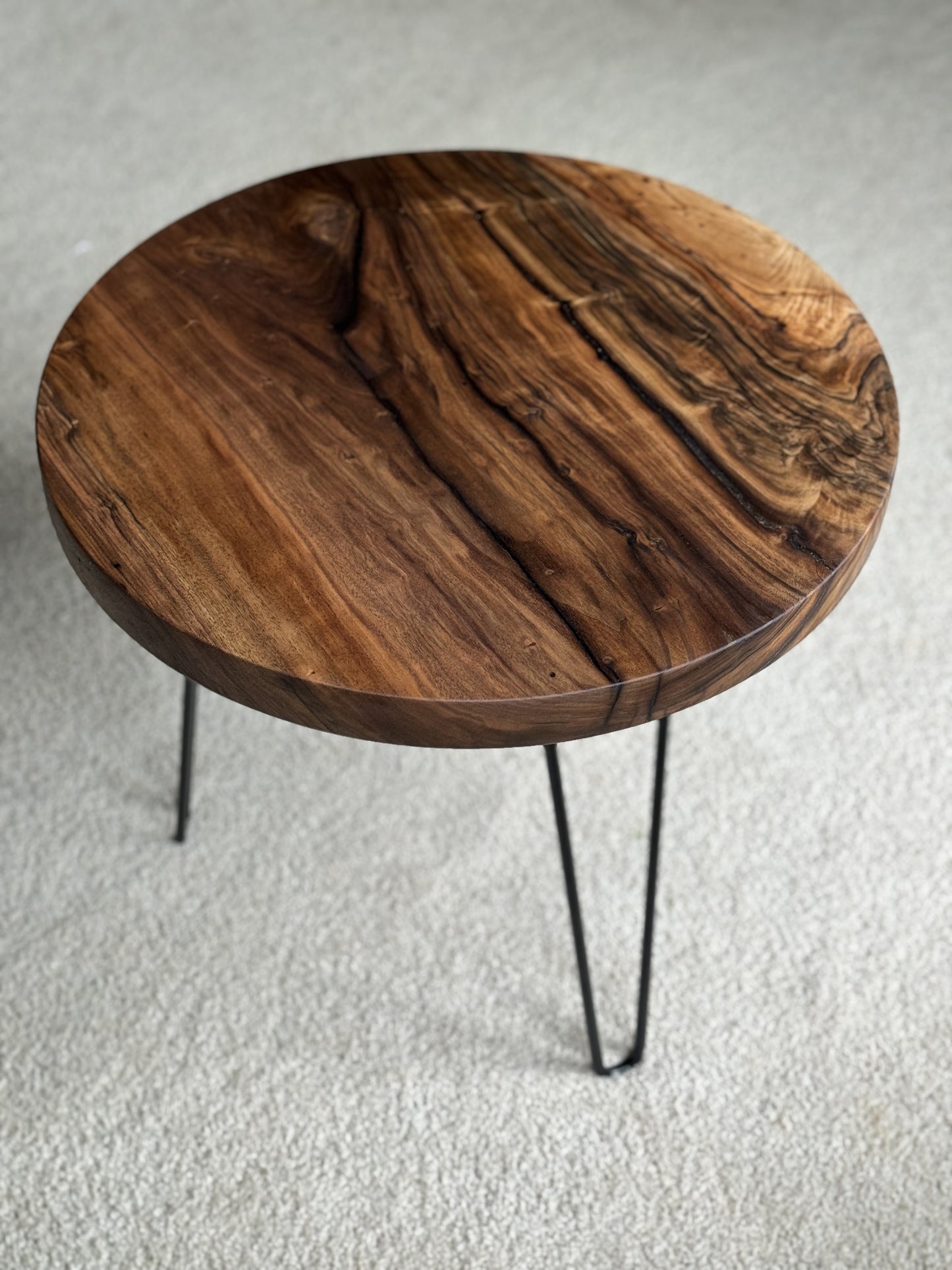 English Walnut End Table