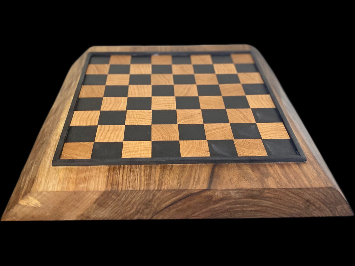 Black Walnut Chess Board