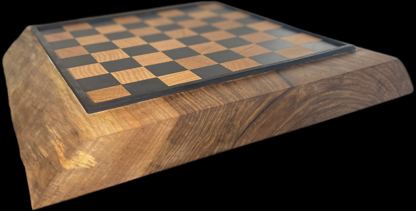 Black Walnut Chess Board