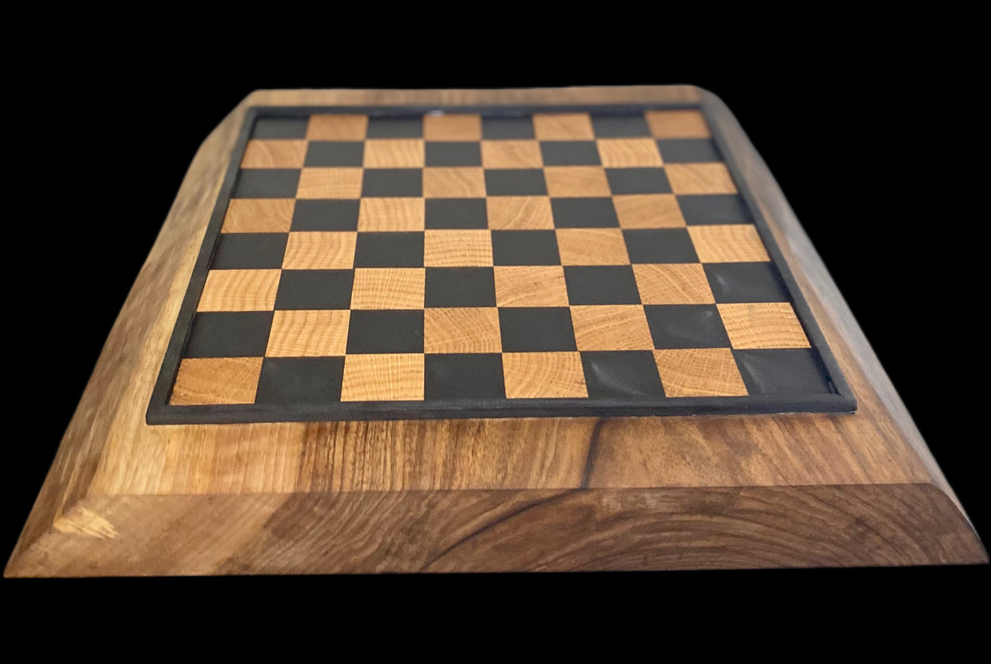 Black Walnut Chess Board