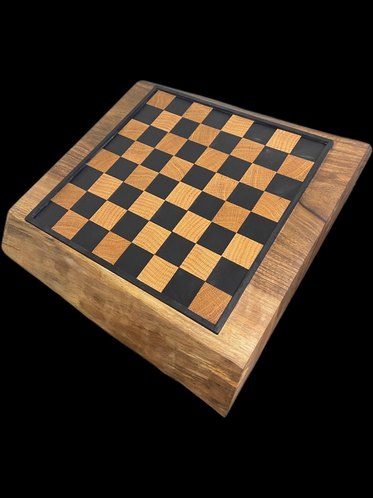 Black Walnut Chess Board